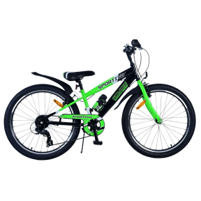 Volare Sportivo Kids Bike 24", Black/Green