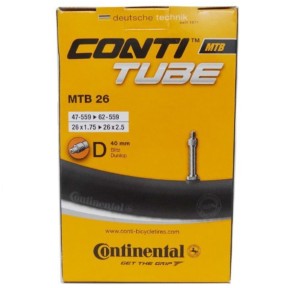 Continental Tube MTB 26x1.75-25 Valve Presta