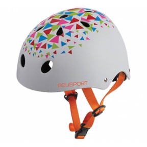 Polisport Junior Helmet Urban Radical White | 53-55 cm
