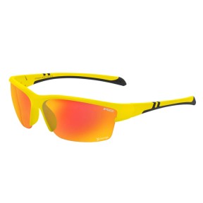 R2 Hero Kids Sport Sunglasses, Grey, Yellow
