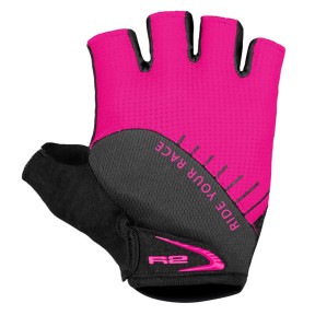 R2 Hoppy Kids Gloves, Black/Pink