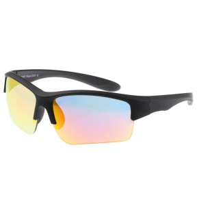 Relax Klippa Sport Kids Sunglasses, Matt Black/Inferno Platinum
