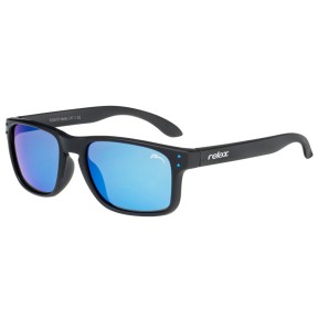 Relax Melite Kids Sunglasses, Matt Black/Ice Blue Platinum