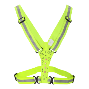Endurance Elasticated Exercise Belt With LED (Salzmann), Yellow