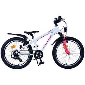 Volare XC Race Kids Bike, 20'', White/Pink