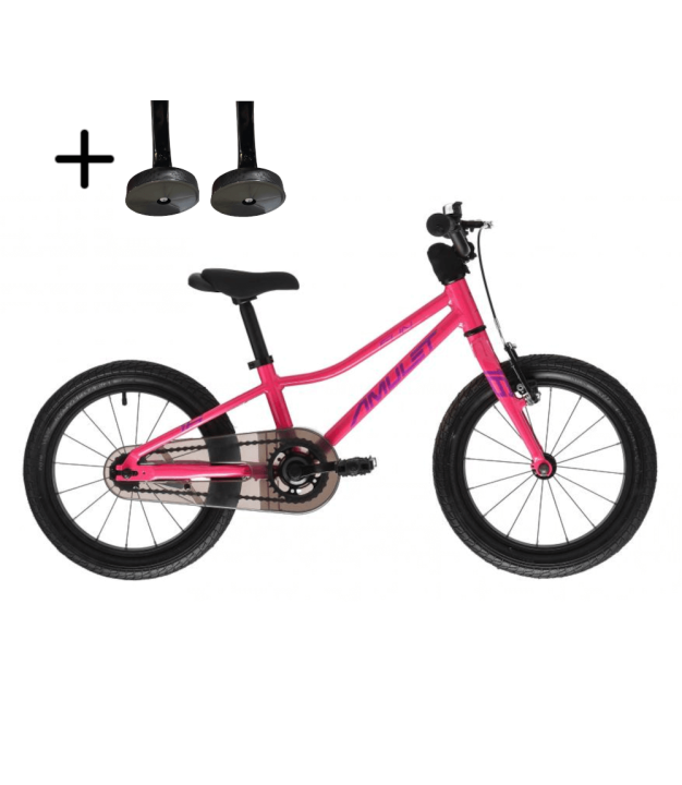 Amulet Fun 16'' Bike, rose/purple | 7,2 kg | 90-110 cm