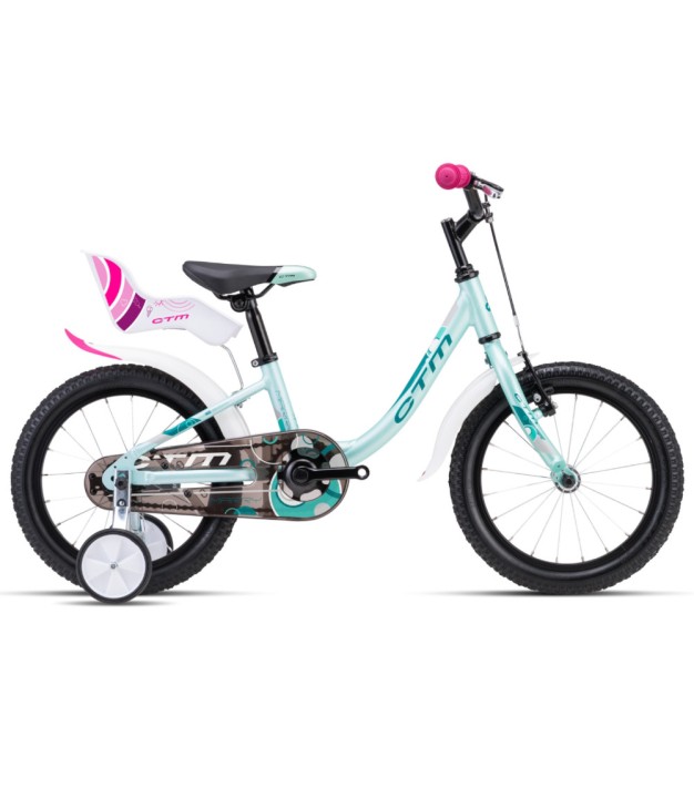 CTM Marry 16'' Girls Bike, Turquoise Pearl