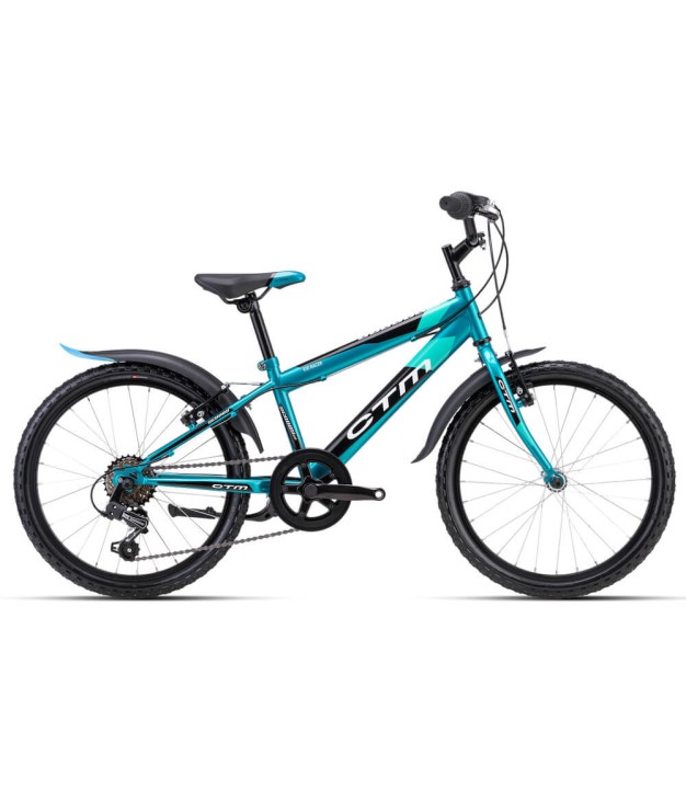 CTM Scooby 2.0 Kids Bike 20'', Blue/Black