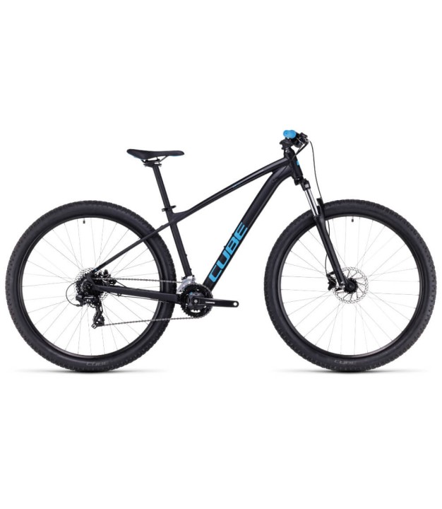 Cube Aim 27.5'' Mountain Bike, Black/Blue, 2023