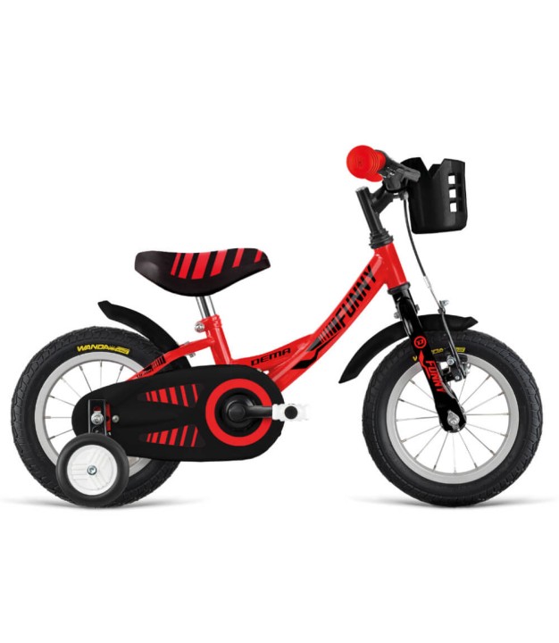 Dema Funny 12'' Kids Bike, Red