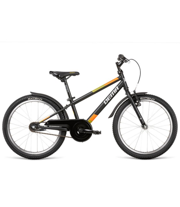 Dema Rockie 20'' Kids Bike, Black/Orange