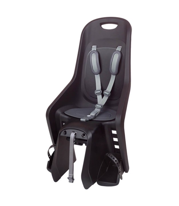 Polisport Bubbly Maxi Plus MIK HD Child Seat For Carriers, Black Dark Grey