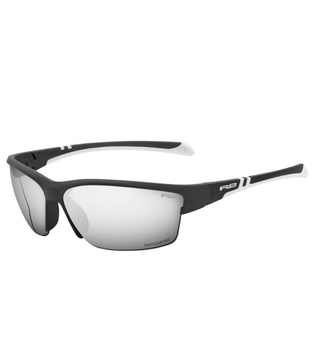 R2 Hero Kids Sport Sunglasses, Matt Black, Clear To Grey