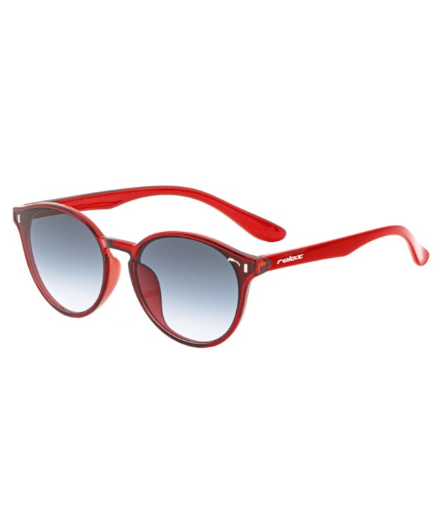 Relax Majuro Kids Sunglasses, Shiny Wine/Gradient Grey