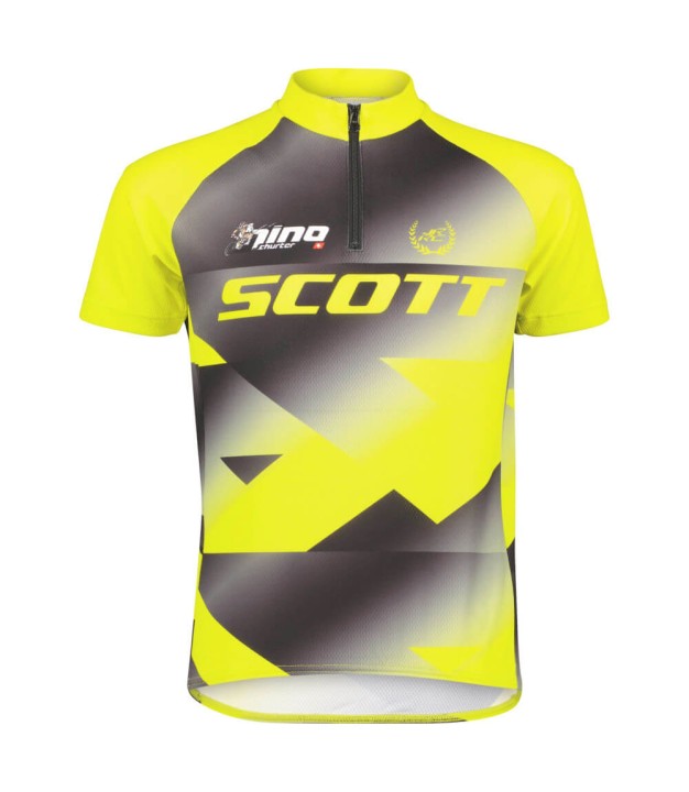 Scott RC Pro SS Junior Kids Shirt, Yellow/Black