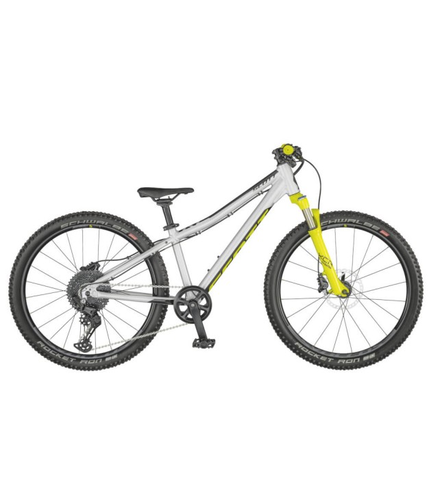 Scott Scale RC 400 Pro Kids Bike, White/Yellow, 2021