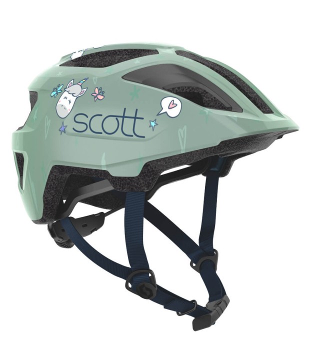 Scott Spunto Kid (CE) Helmet, Soft Green