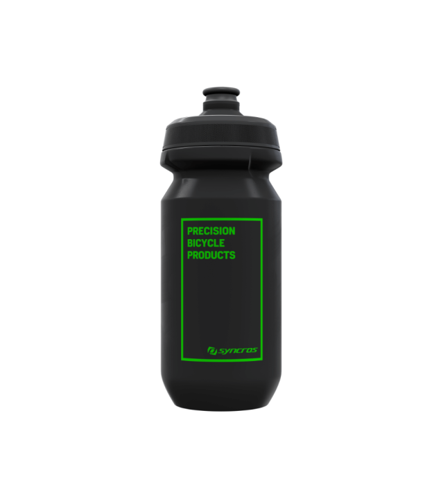 Syncros G5 Corporate 600ml Water Bottle, black/green. 