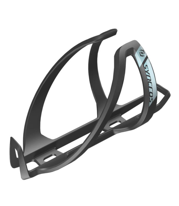 Syncros Coupe Cage 2.0 Bottle Cage, Black/Surf Spray Blue